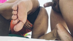 Great position to get everything into the MILF's big pussy.