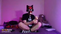 Pup Play Drives Deep Throat and Tight Ass