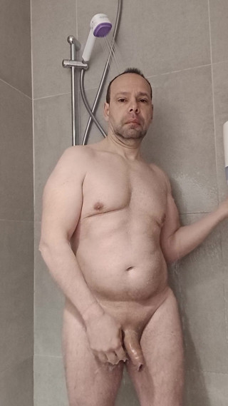 Shaving My Cock In The Shower