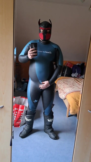 New cressi wetsuit
