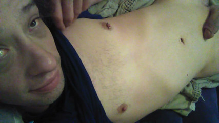 Enjoying the Minimal Boobies I Still Have