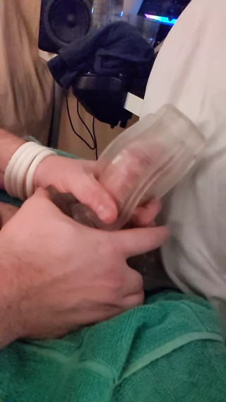 Slow-Mo Fleshlight Fun times