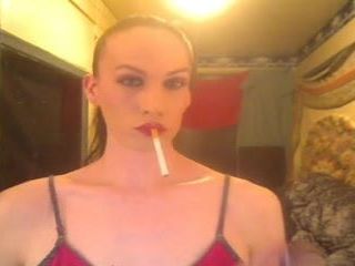 slick sexy smoking bitch