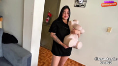 My Girlfriend with the Big Ass Wants Me to Fuck Her Along with Her Sex Doll!