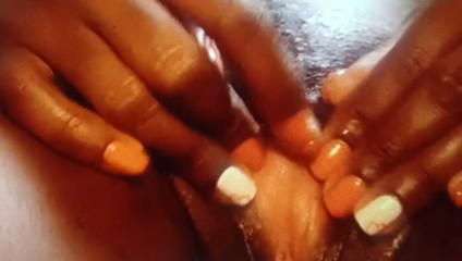 Very hot Burundian girl masturbated