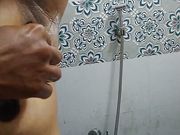 Susma aunty pussy shave and tack shower 