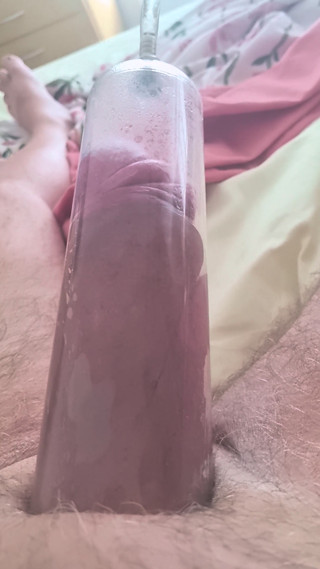 Fat cock pumping