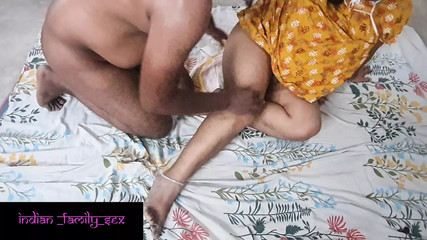 Telugu Stepmom morning sex when no one at home