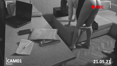 Director spanked a naughty student