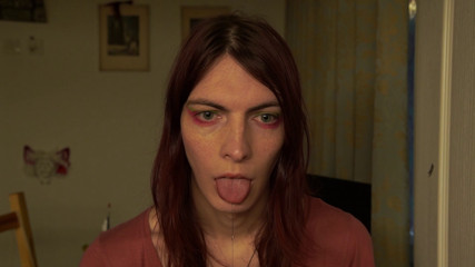 Drooling, earplugs, blank stare thumbnail