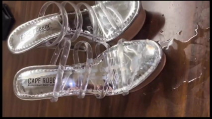 Cum on Clear Stripper Heels thumbnail