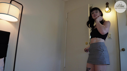 Best Friend's Beautiful Trans Girlfriend Jade Stone Seduces You in Your Bed thumbnail