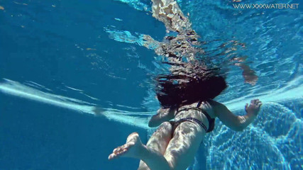 Sheril Blossom hot Russian underwater