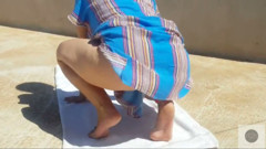 Sunbathing makes me