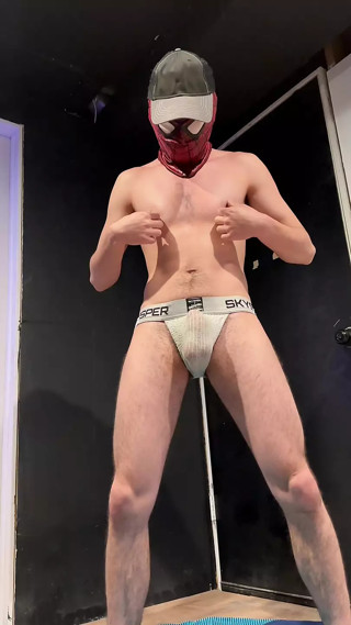 TwinkJock Pissing In Jockstrap on the Floor and Fucking Fleshlight FULL VIDEO