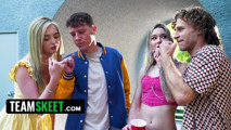 Double DP Frat Party Teaser - Julia's Wild Night