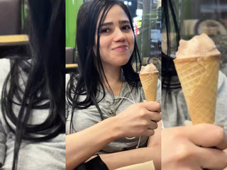 I TAKE MY BEAUTIFUL GIRLFRIEND TO EAT AT MCDONALDS