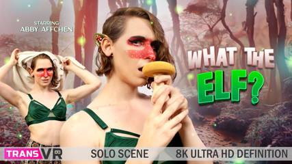 TRANSVR - Abby Affchen Wants To Be Your Naughty Elf