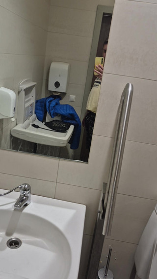 Bulgarian fat cock cum fountain in the public toilet at the mall