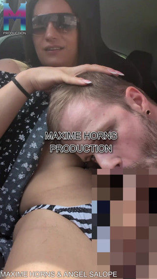 Hung Trans Hitchhiker - We Sucked Each Other's Big Cocks in My Car
