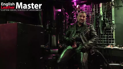 Leather Master humiliates you for your small cock PREVIEW