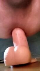 Riding My Big Dildo - Bisex Guy