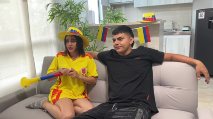 My horny Latina best friend is waiting for me without underwear and betting her rich wet pussy if her team wins. 2026 World Cup special!
