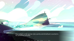 Fucking and Cumming inside Garnet at the public beach - Gem Blast part 7