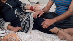 The son-in-law Fucks his mother-in-law while serving her - Hindi audio