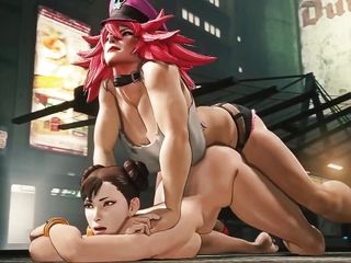 Poisons HUGE Futa Dick Bulging Chun-Li.