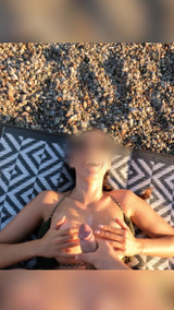 Hotwife Pegs Her Man Hard On Public Beach At Sunset