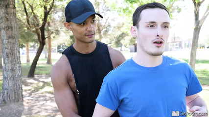 ShowerBait Intense Shower Fuck With Two Interracial Guys