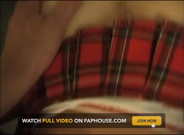 Redhead on casting getting pounded