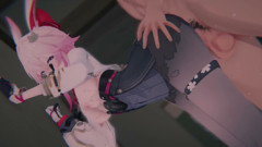 Honaki Star Rail - Ahas Cruel Joke Evanescia Broken POV Sandwich DP Tied up 4k60fps