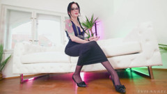 EVIL ANGEL - ANAL ONLY For Chastity Belt Wearing SCARLET CHASE! Pulsating Gapes & Insertions!
