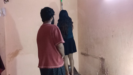 Well nobody at home with step sister xxx video she is very sexy