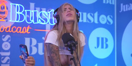 Better Than Her Toys! Mollysmith Squirts All Over the Sybian Machine on Juan Bustos Podcast