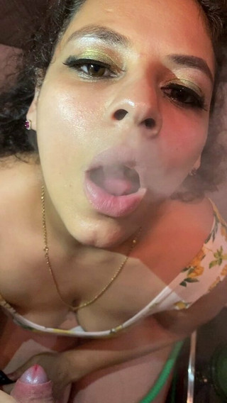 Smoking Fetish Sucking A Good Dick Smoking Blowjob