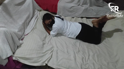 Desi Girl Friend Masti on the Bed