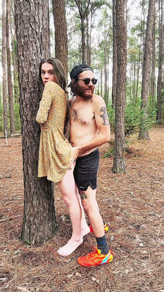 We should fuck outside