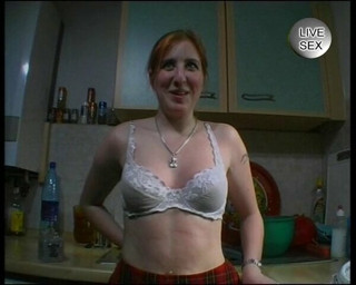 German Redhead Housewife shows her Blowjob Skills