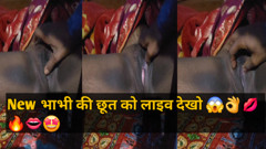 New bhabhi's fingering watch live