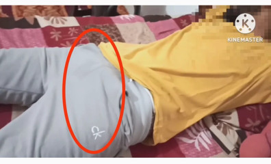 Midnight I Open My Straight Freind Underwear wow Big Monster Cock