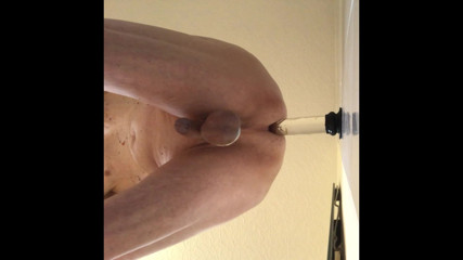 Riding 9 Inch Cock Dildo - Below View