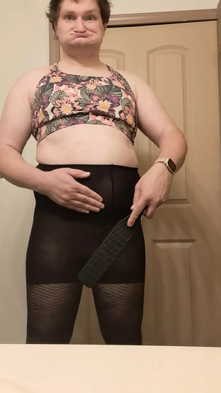 Spanking cock and balls thumbnail