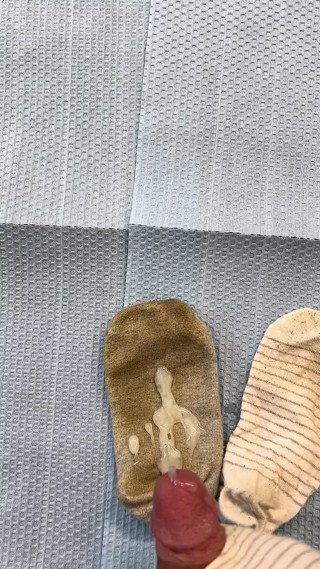 Sniff and dump on dirty sock!