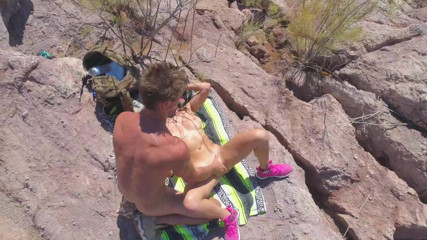 Fucking and Sucking on top of a mountain