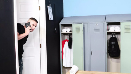 ExtraBigDicks - Scott Demarco Caught &amp; Barebacks Jock Strap