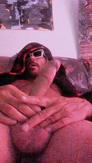 Worship THE BADMAN's nice big old cock