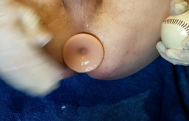 Long anal plug 60cm flies into my ass + baseball Long anal plug 60 cm flies into my ass + baseball